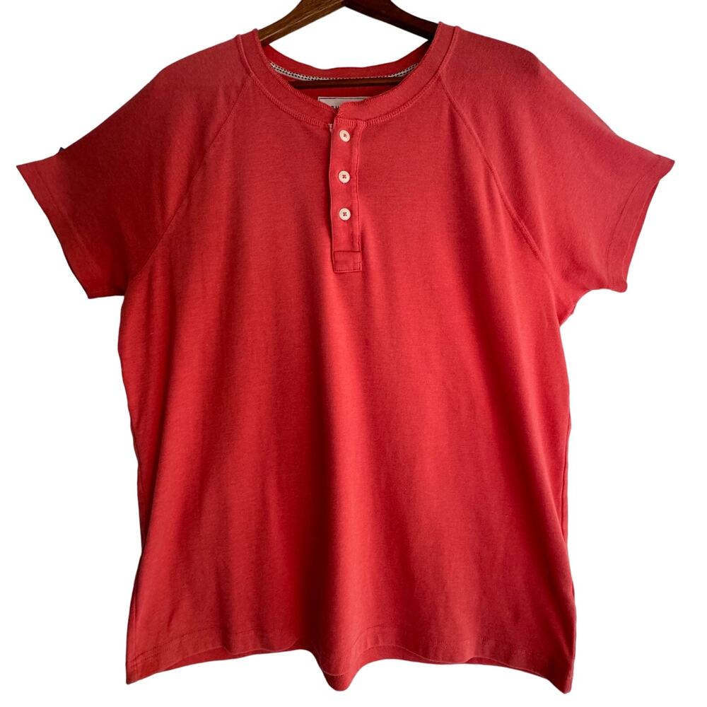The Normal Brand | XL | super soft short sleeve henley